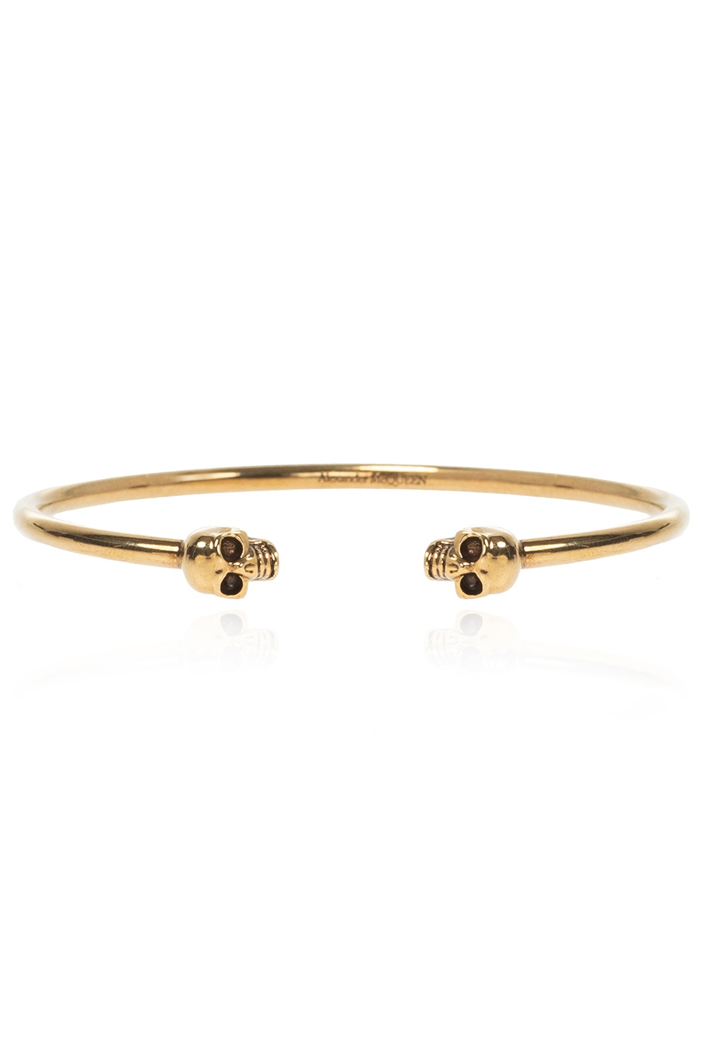 Alexander mcqueen hot sale skull bangle